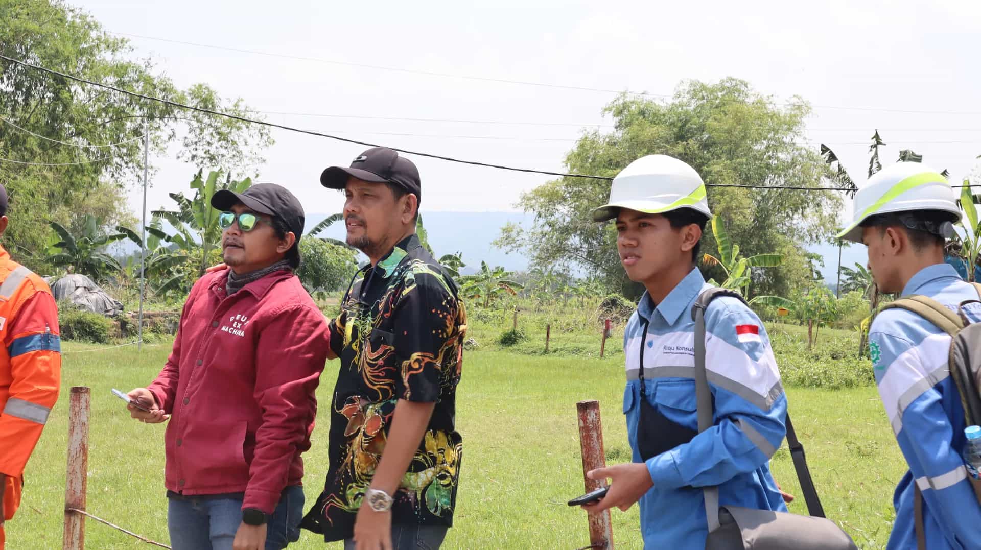 Peninjauan Lokasi Menara Air